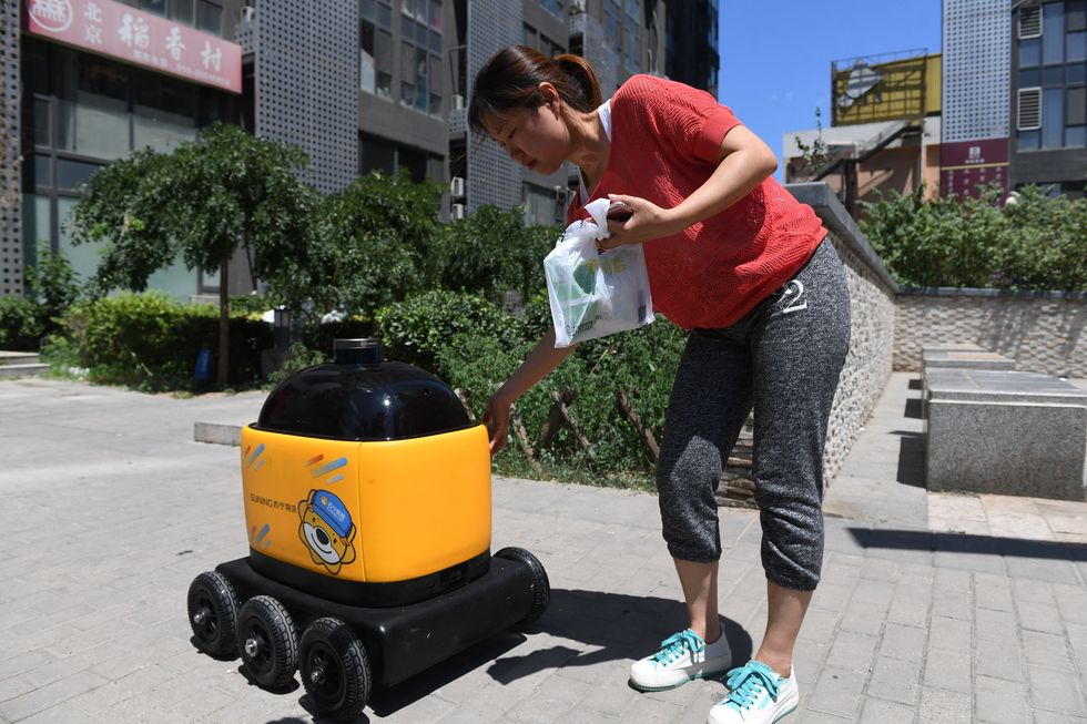 china technology robots consumer science