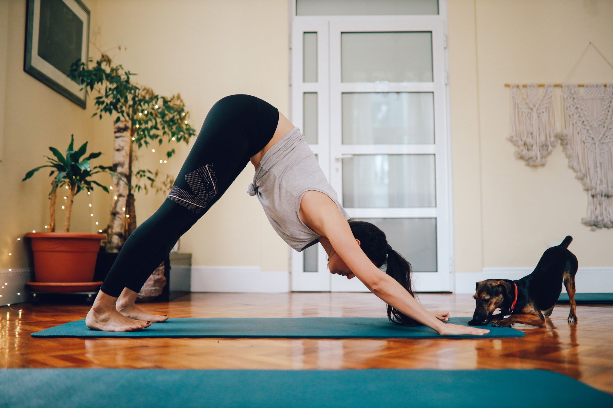 Posturas de yoga fáciles para ahorrar en fisioterapia
