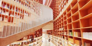 'space of light' bookstore in shanghai