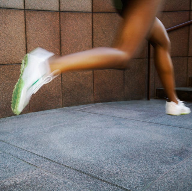 woman running