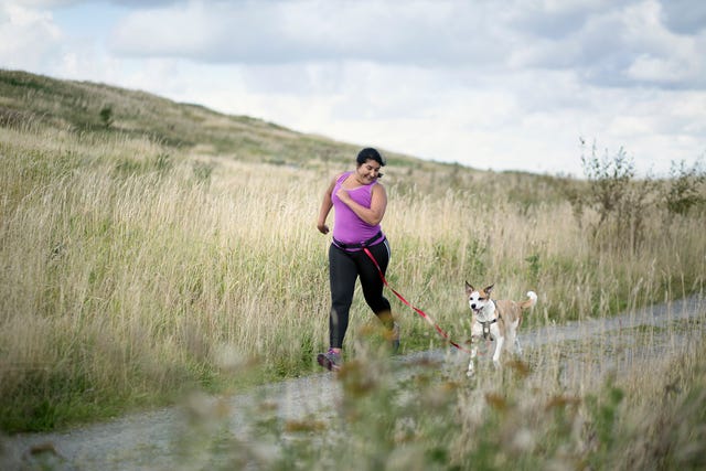 how to run with your dog