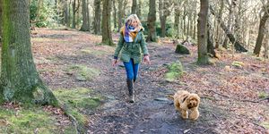 walking dog coronavirus - women's health uk