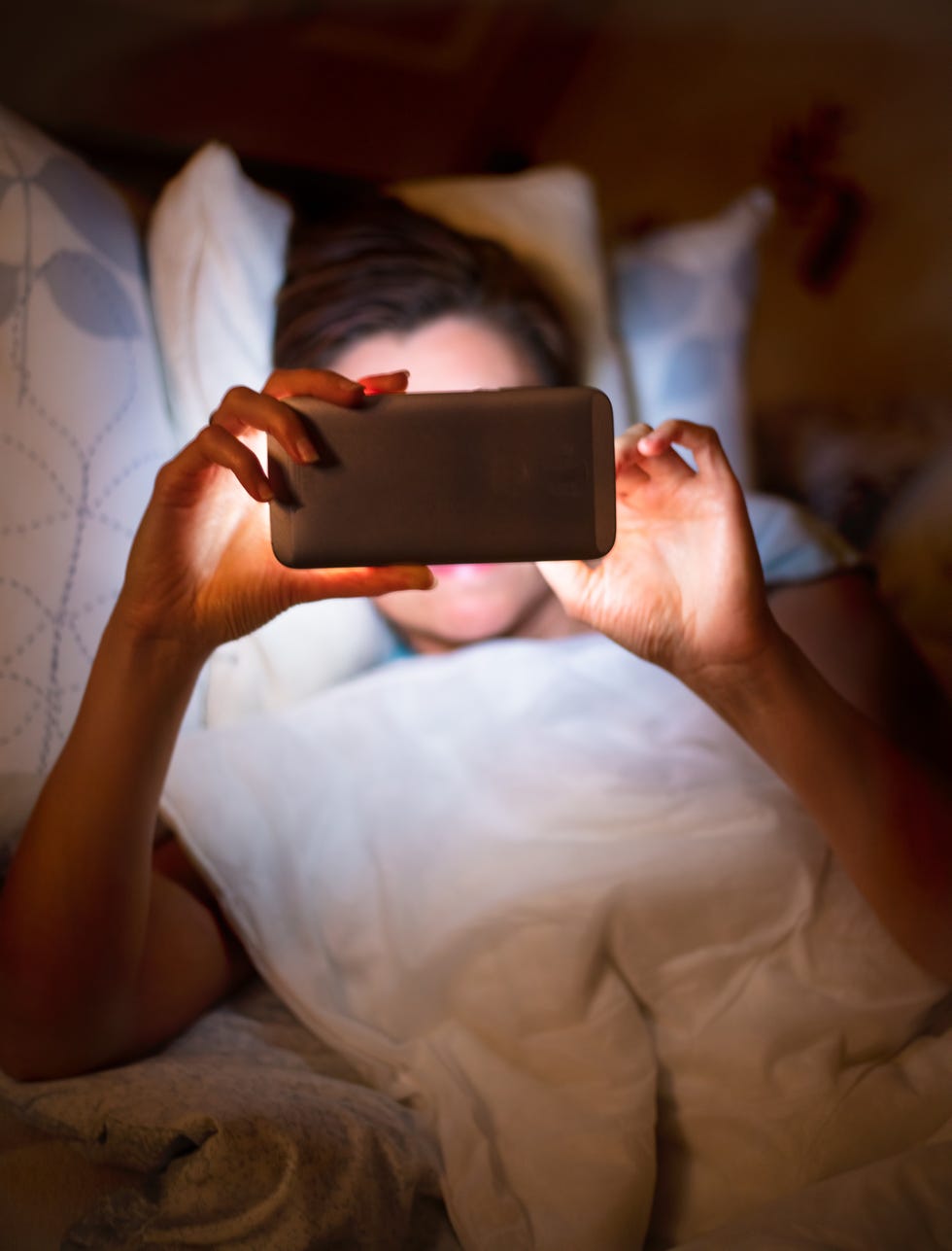 woman using smart phone