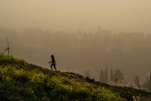 granada wakes up to saharan dust haze