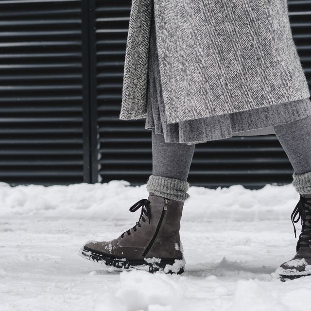 Women's Winter Grey Thermal Leggings