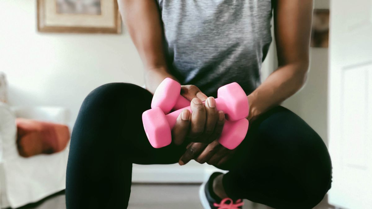 preview for Woman's Guide to Strength Training: Dumbbells