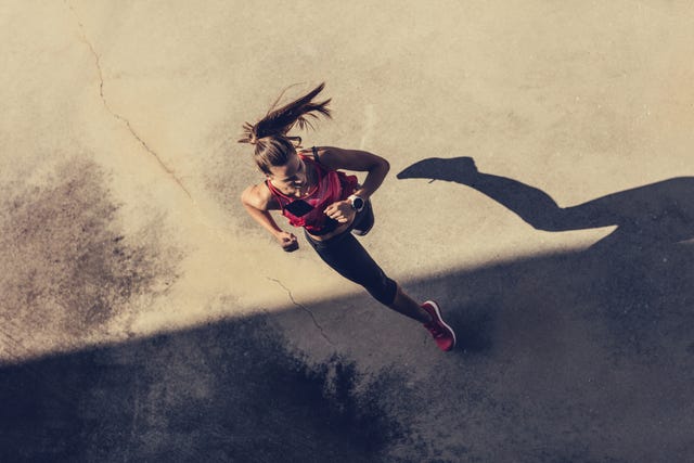 running