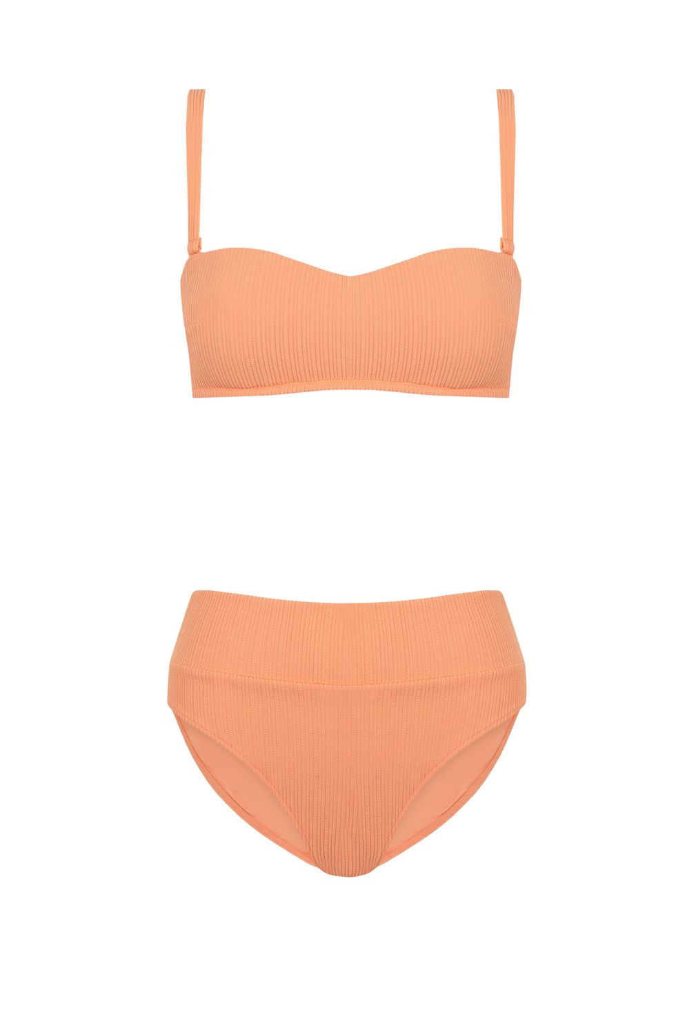 bikini color mandarina de la nueva colección de baño de women'secret