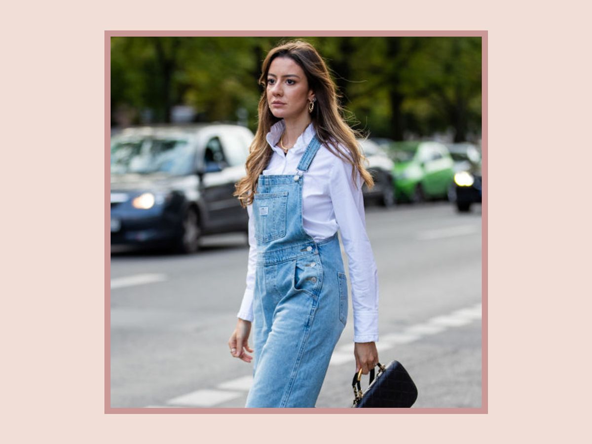 Chic denim dungaree dress In A Variety Of Stylish Designs