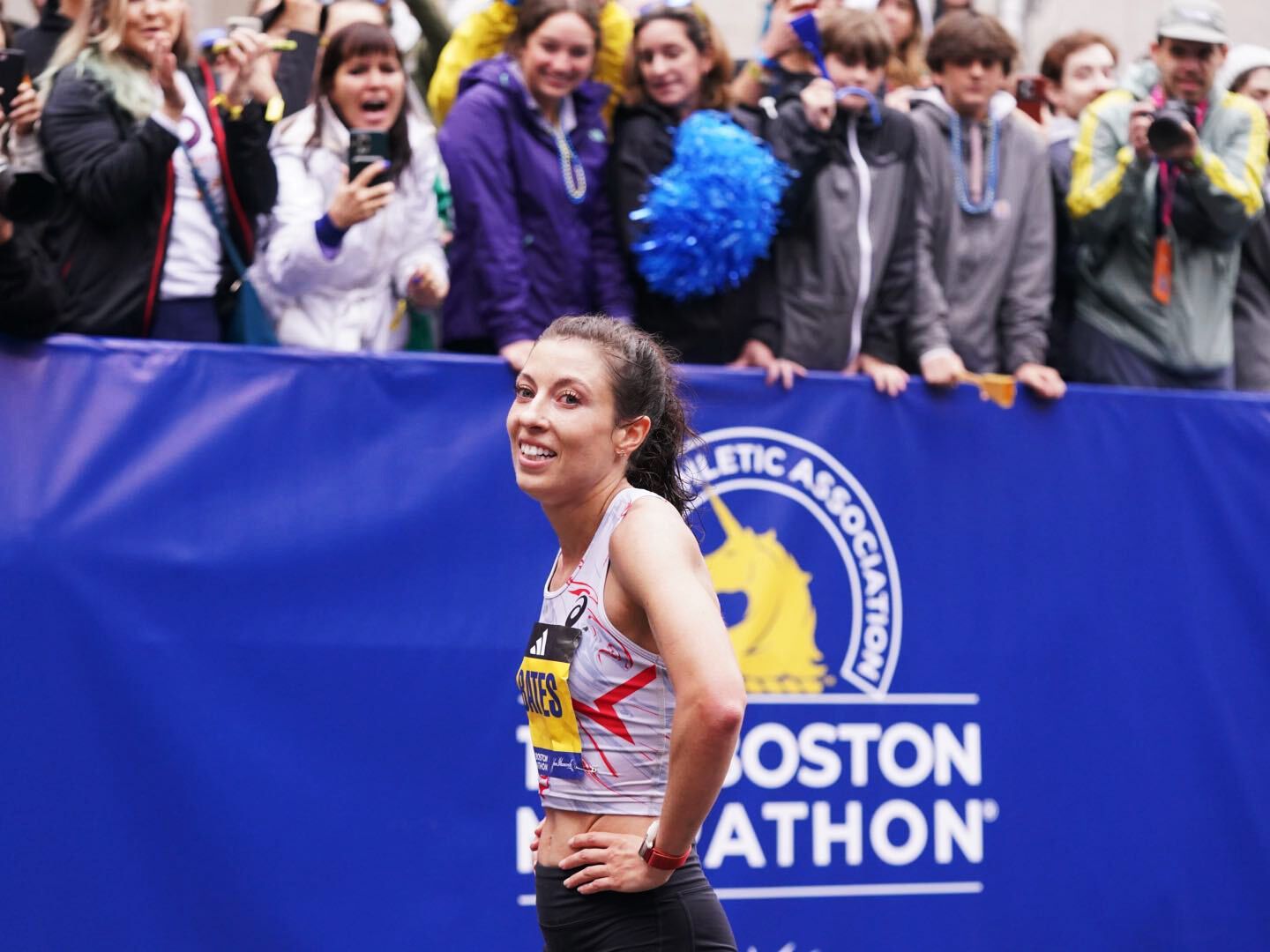 2023 Boston Marathon: Hellen Obiri and daughter Tania capture hearts with  finish line greeting