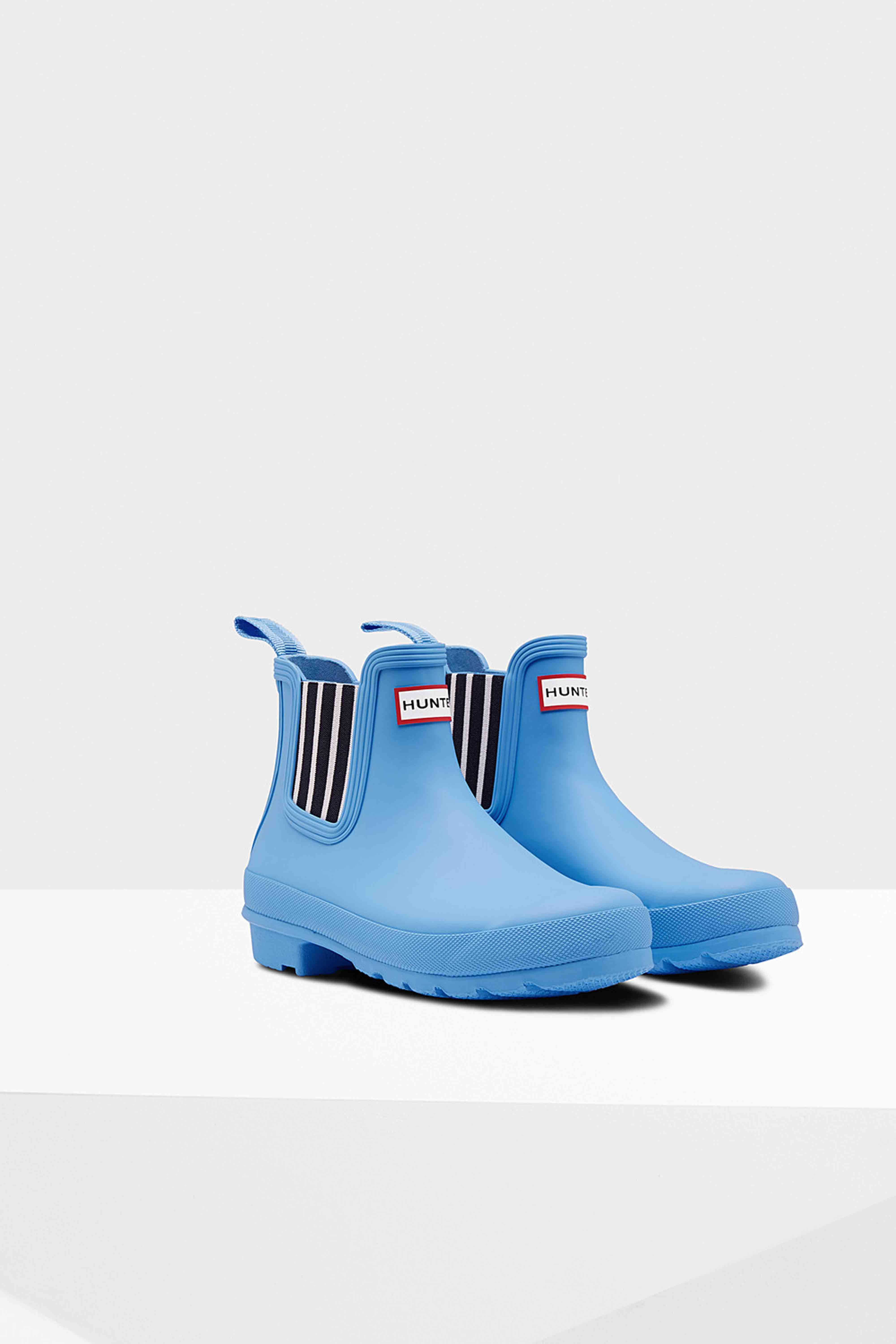 Hunter garden stripe store chelsea boots