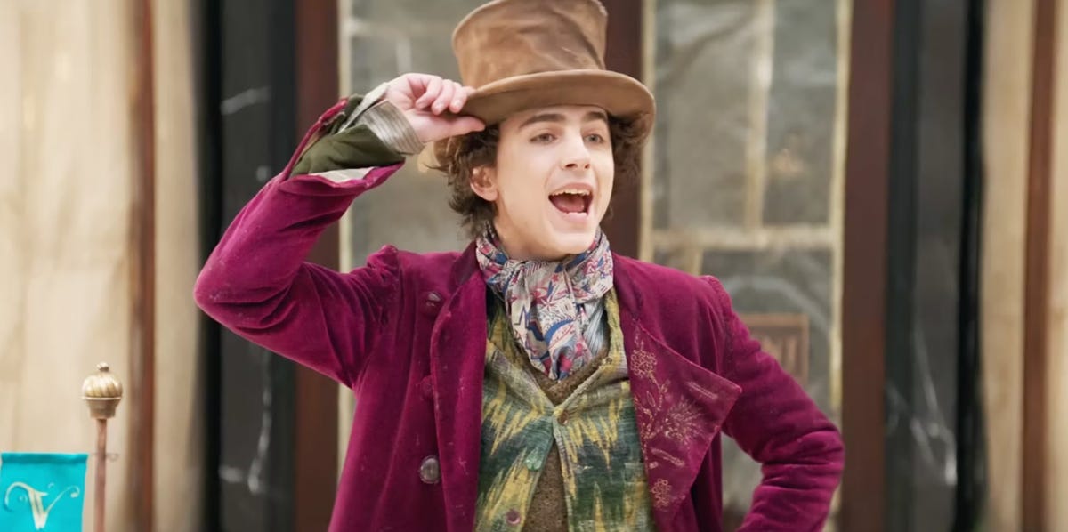 Todo sobre 'Wonka', la película en la que Timothée Chalamet se