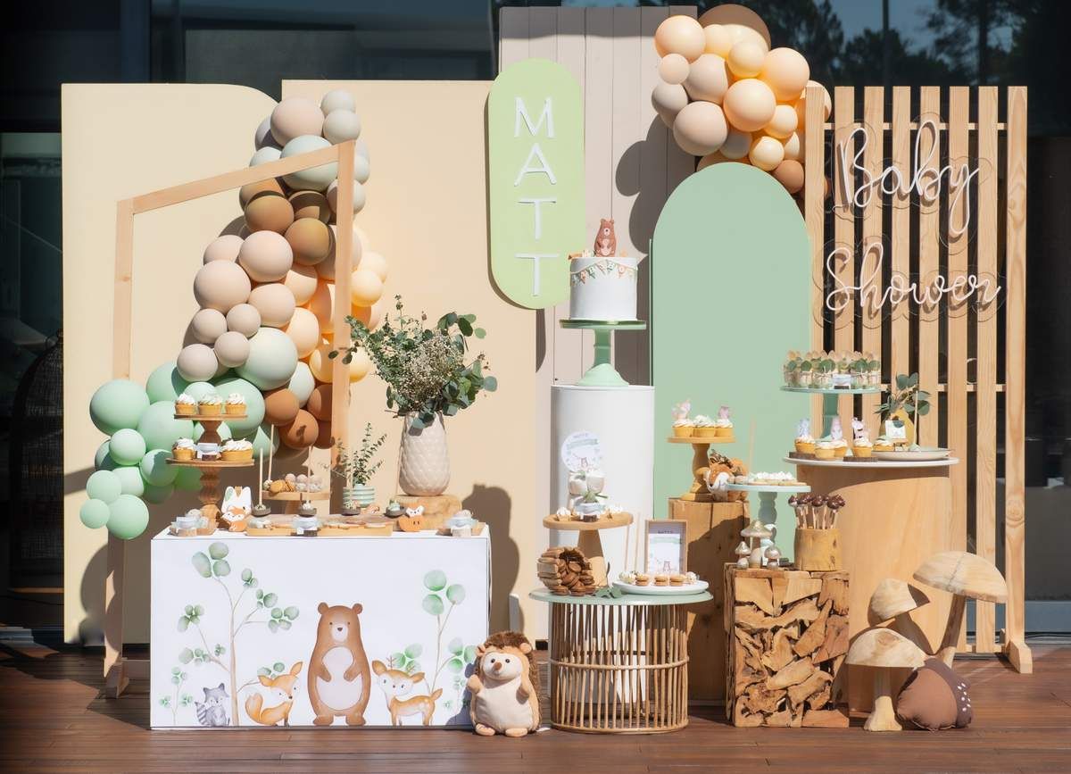 Baby welcome party store ideas