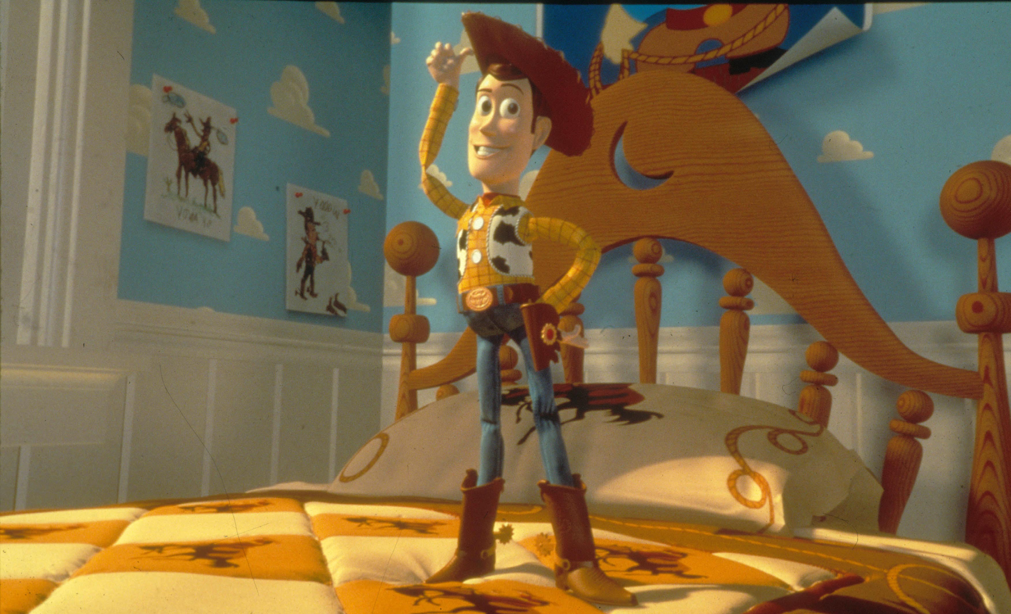 Pixar reveals early Toy Story concept art with different Woody