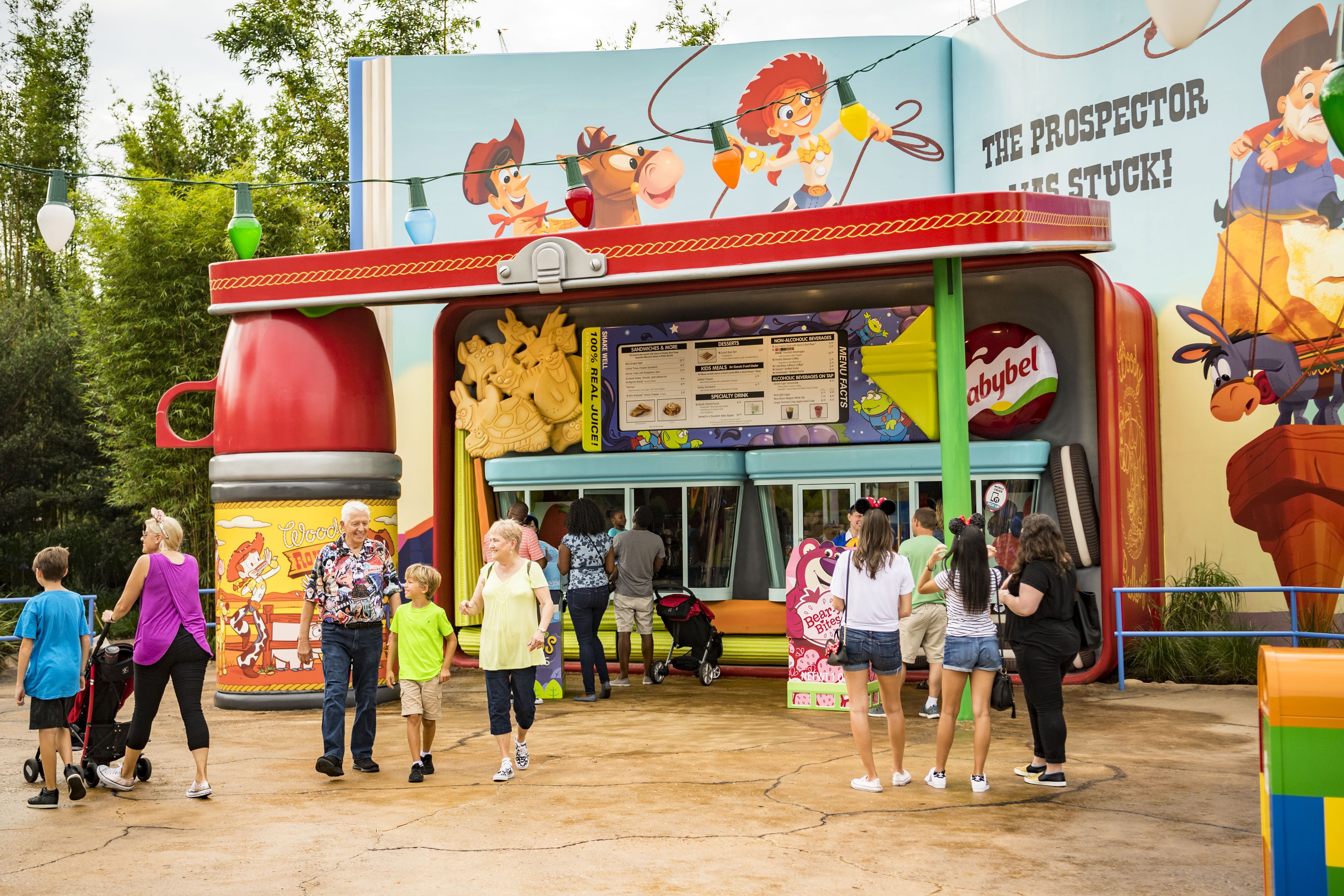 Inside Woody's Lunch Box at Toy Story Land, Open at Disney's