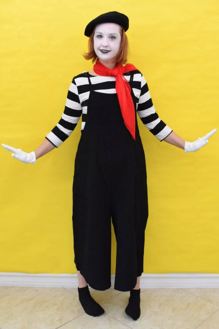 work appropriate halloween costumes mime