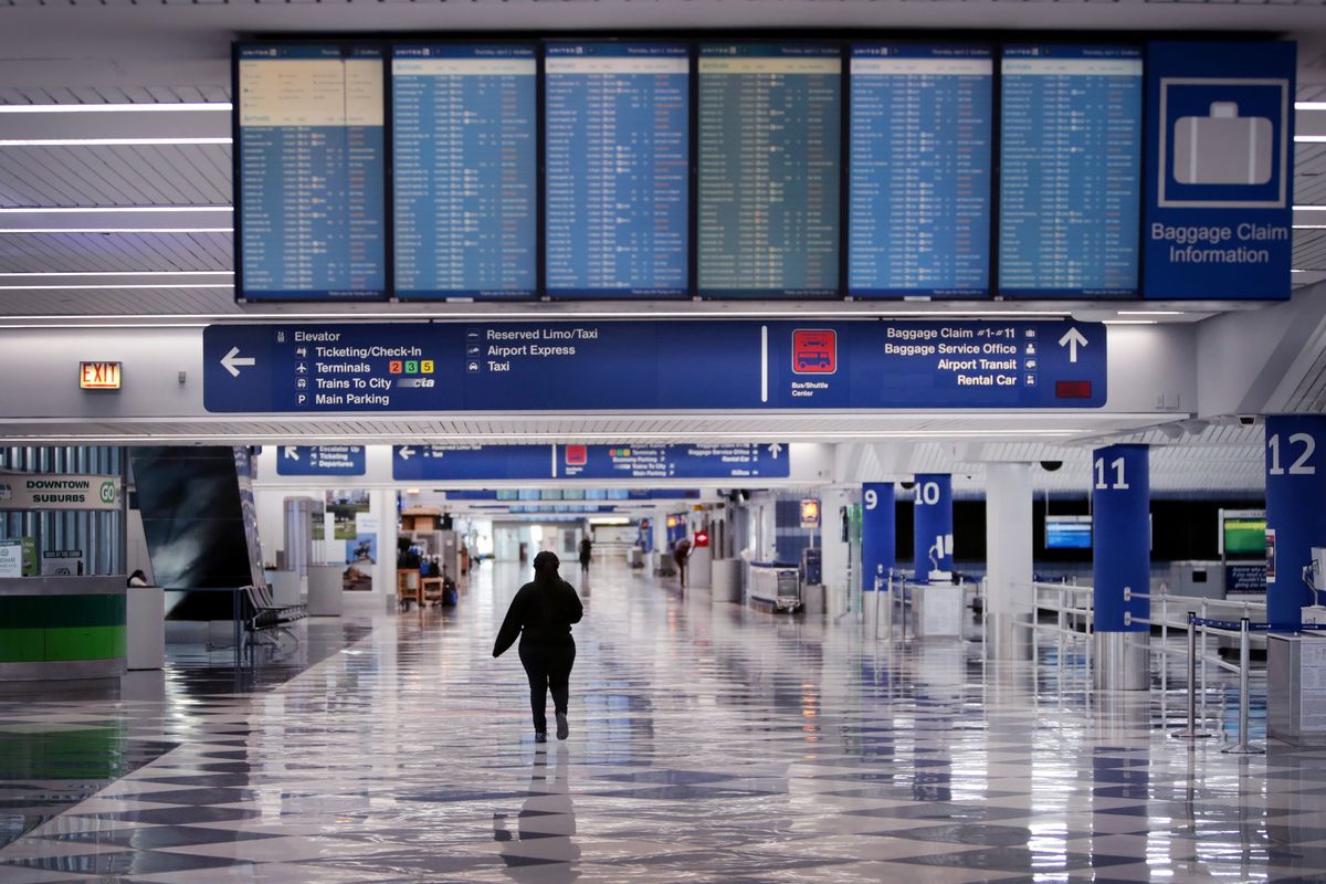 Airports Across Country See Dramatic Slowdown Over Coronavirus Impacts On Travel