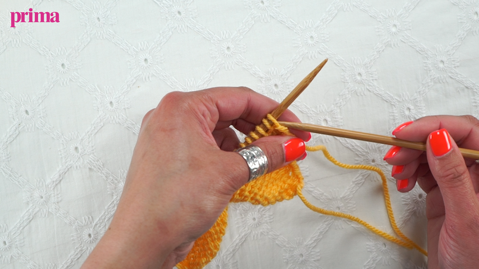 How to purl stitch: step-by-step knitting guide