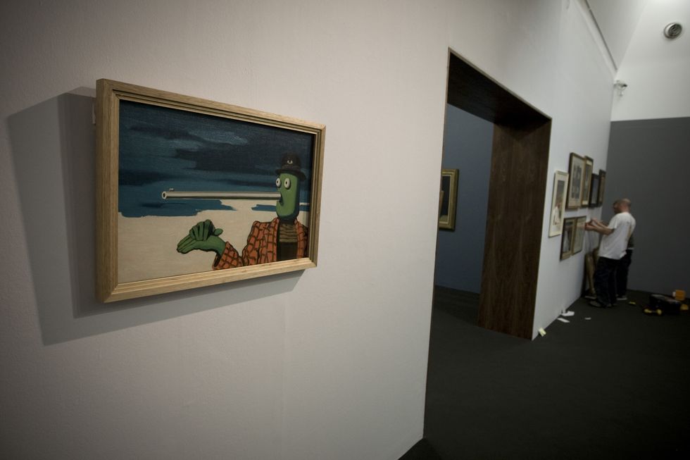 uk liverpool rene magritte exhibition preview