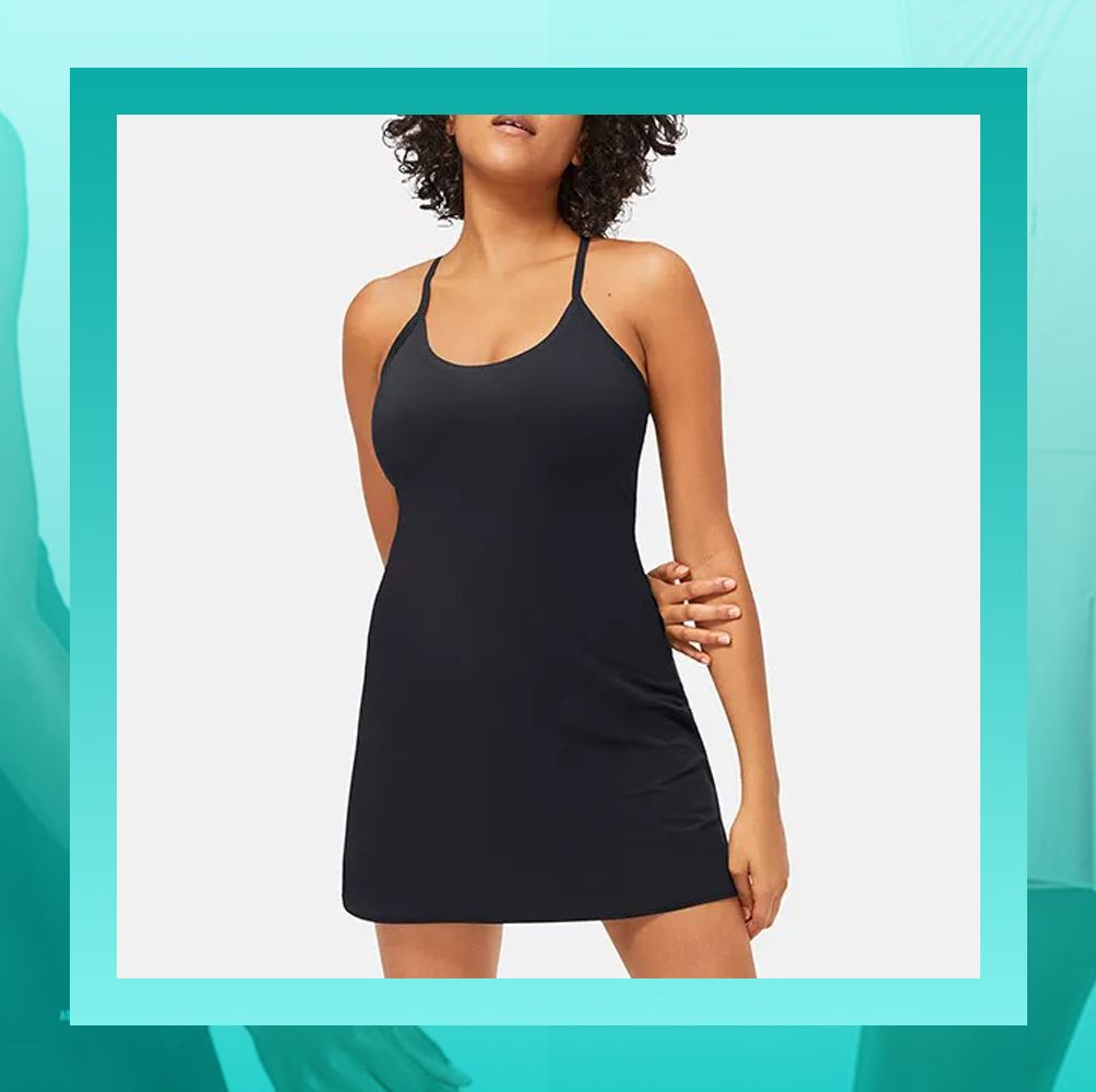 Buy Athletic Dress with Built in Shorts & Bra Adjustable Straps