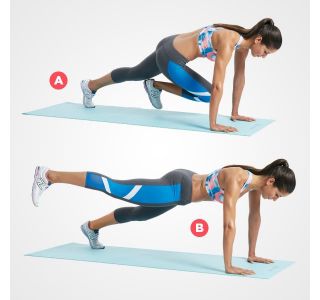 15 minuten plank workout