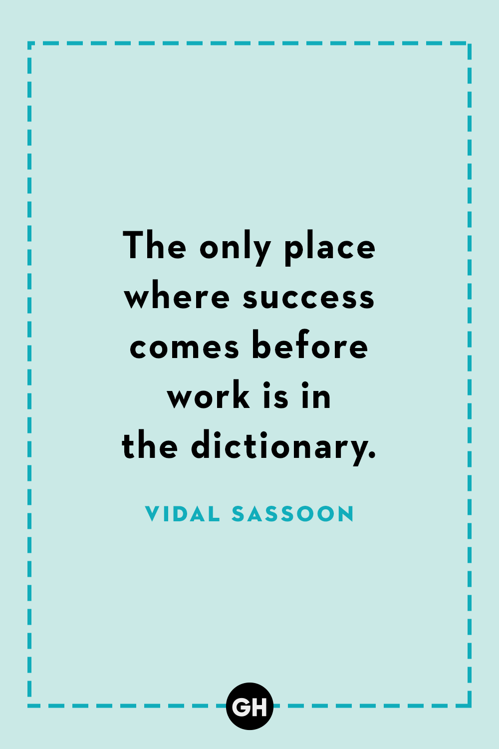 workout quotes vidal sassoon