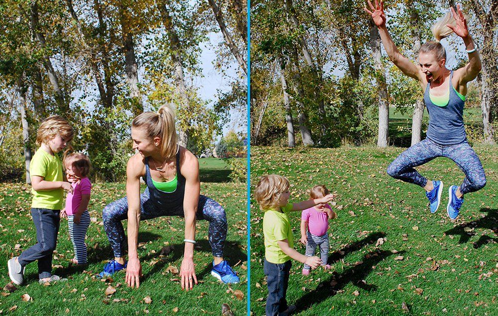 The 5 Move Workout That ll Help You Blast Cals Even When Your Kids