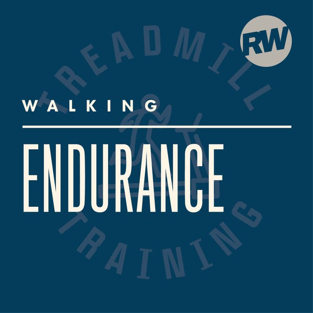 endurance walking training guide