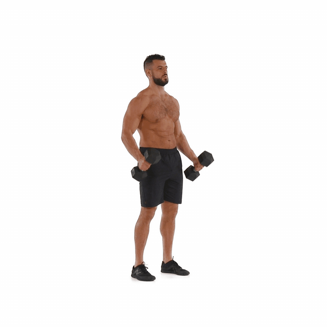 How to do the dumbbell biceps curl men s health