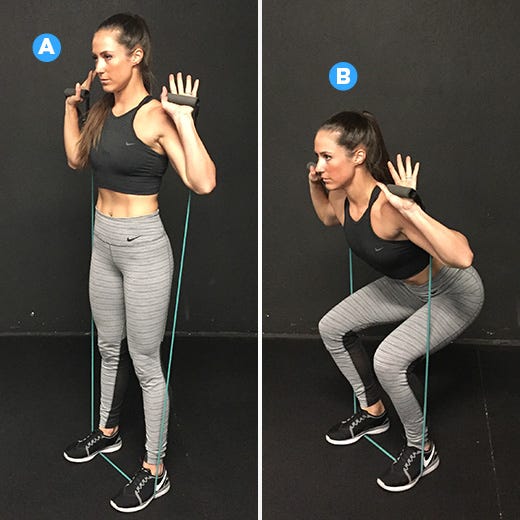 resistance band workout