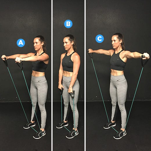 resistance band workout