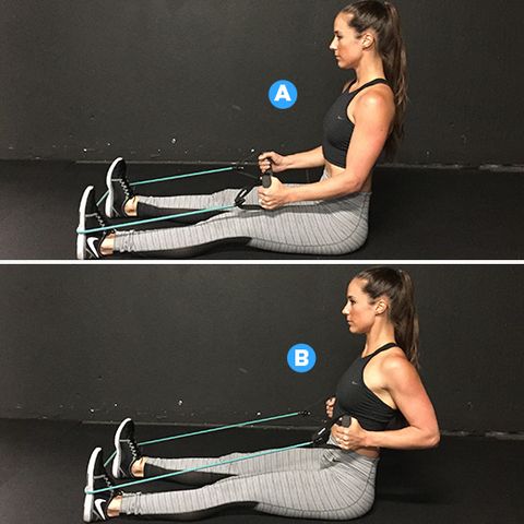 resistance band workout