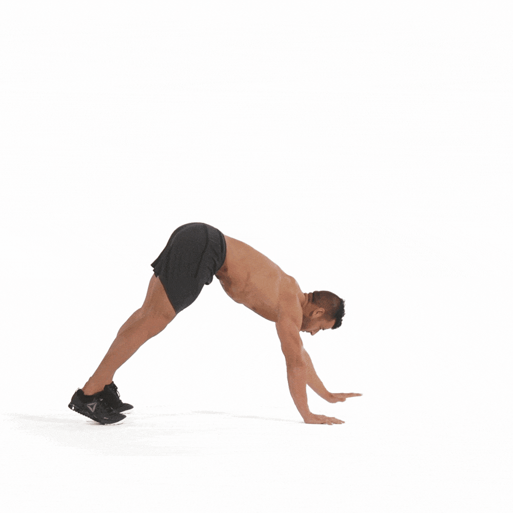 Extended Walkout Pushup