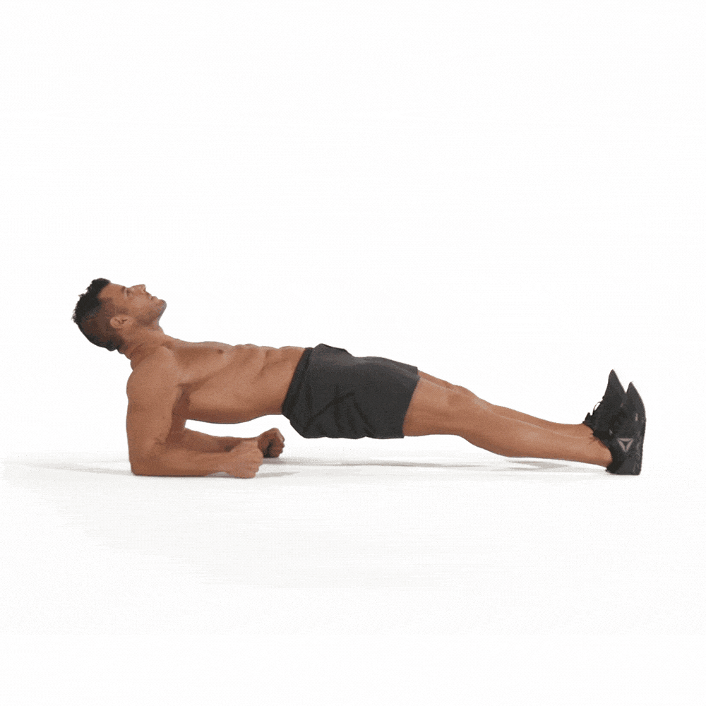 Forearms-Straight Back Plank