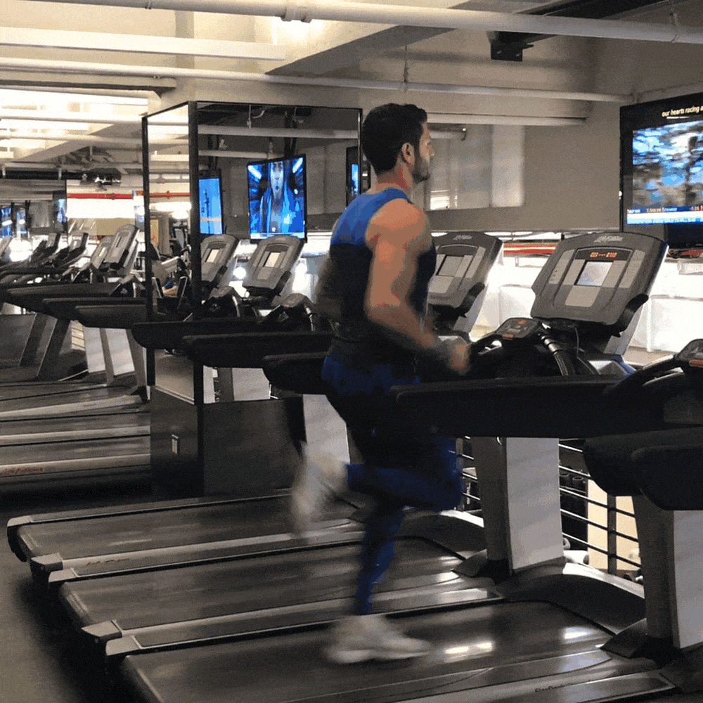 treadmill jog