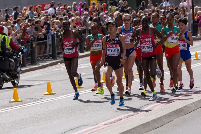 iaaf world championships women marathon