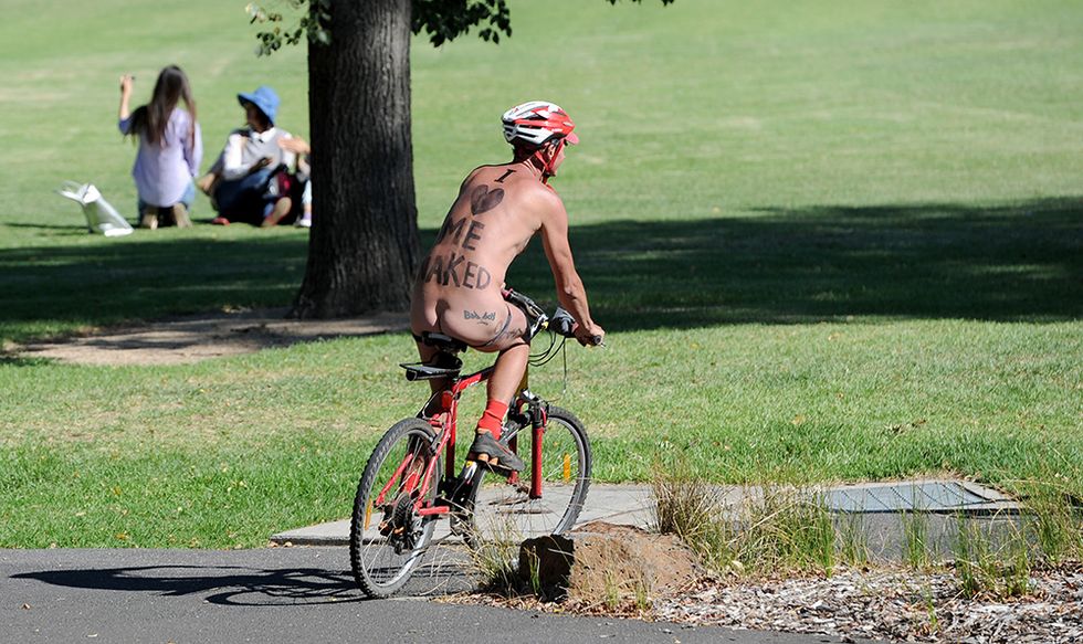 World Naked Bike Ride Melbourne