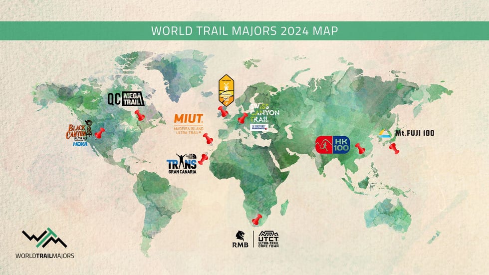 calendario de los world trail majors 2024