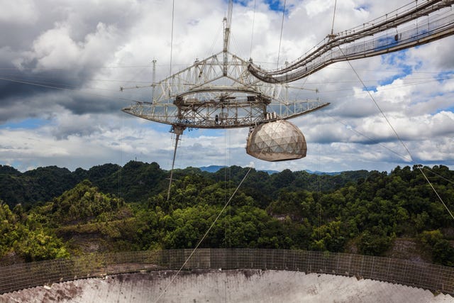 Arecibo on sale telescope damage