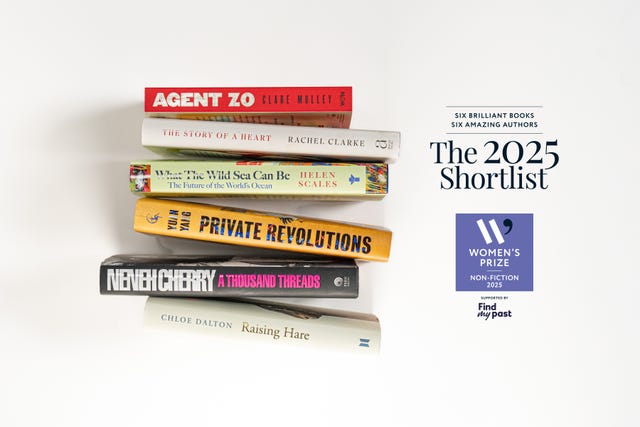 women's prize for nonfiction shortlist