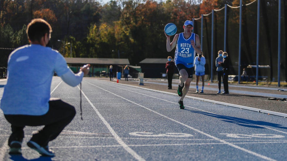 dylan sorensen during his basketball mile in november