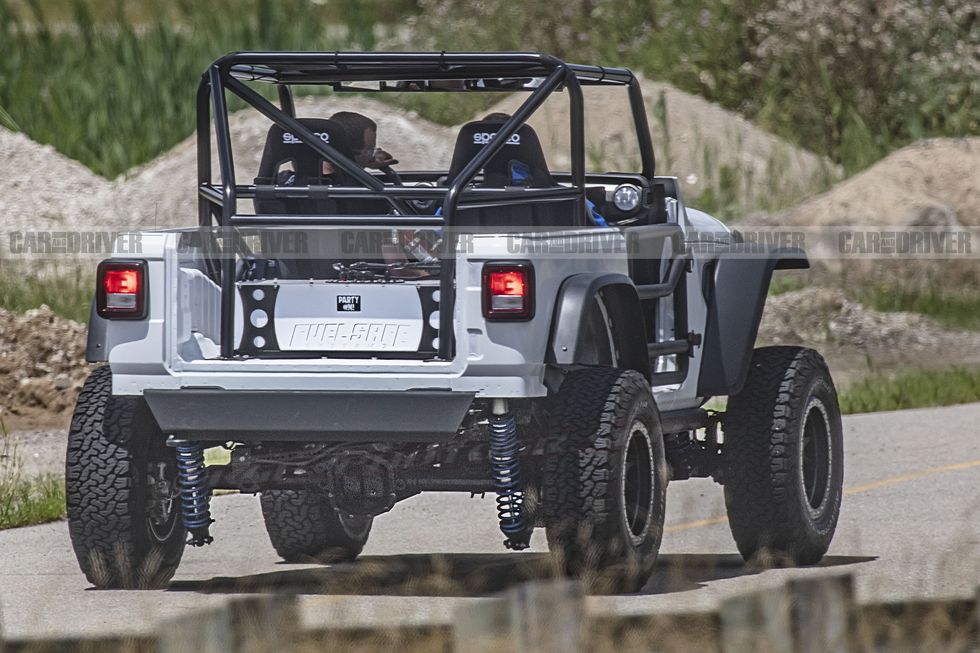 Extreme Jeep Wrangler Prototype Caught Testing