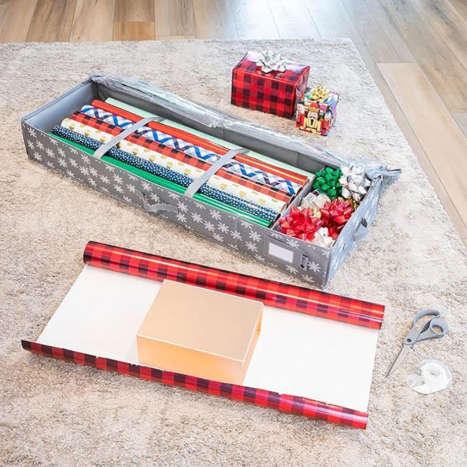 This Viral Storage Container for Wrapping Paper Is 40% on
