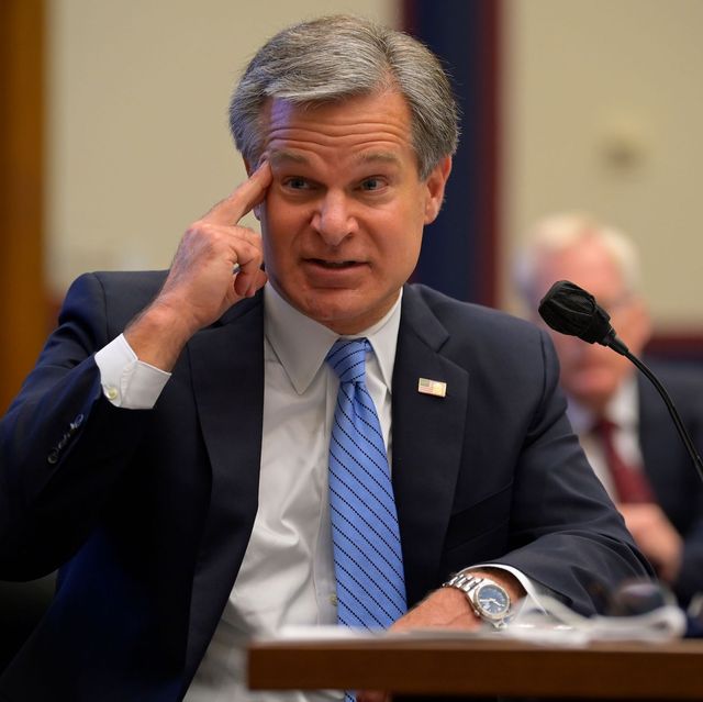 fbi director christopher wray testifies before a house homeland security committee hearing about "worldwide threats to the homeland" on capitol hill on september 17, 2020 in washington, dc photo by john mcdonnell  pool  afp photo by john mcdonnellpoolafp via getty images