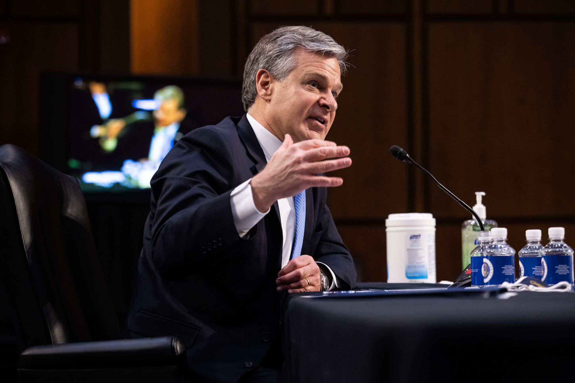 FBI Director Christopher Wray Testifies Before Senate - Sheldon ...