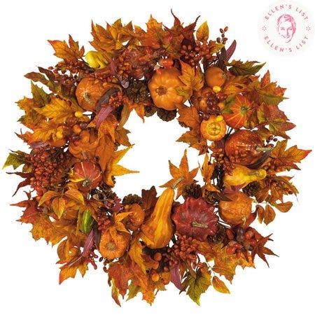 Leaf, Plant, Tree, Autumn, Interior design, Sweet gum, Flower, Wreath, 