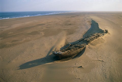 30 Stunning Shipwrecks That Will Blow Your Mind wreck of the eduard bohlen on namibia's skeleton coast
