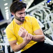 Wrist injury during workout routine