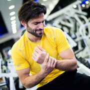 wrist injury during workout routine