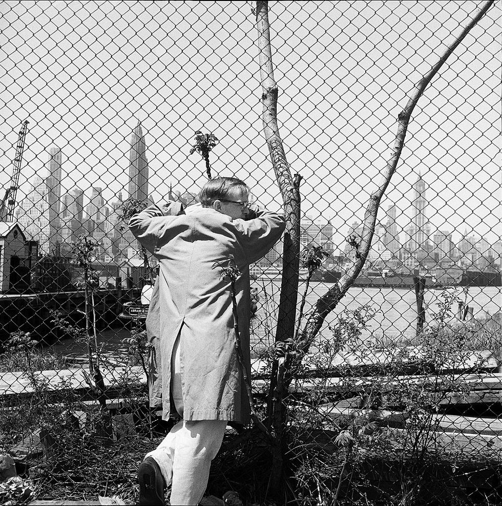 truman capote on the waterfront